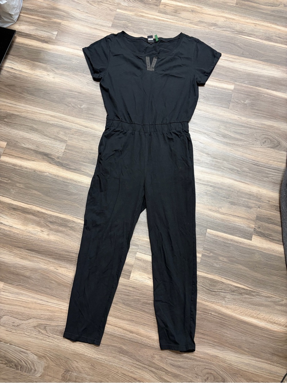 G-Star RAW 100% Organic Cotton Short-sleeve Black Jumpsuit